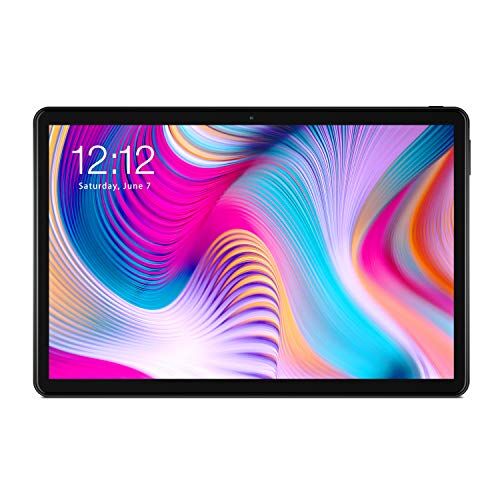 TECLAST Tablet 10.1 Pollici T30 FHD 1920x1200 4GB RAM + 64GB ROM, Android 9.0 Pie MediaTek P70 Octa Core, 4G Doppia SIM/SD, Type-C, 5+8MP Cámara, WiFi+Cellulare+Bluetooth 4.2+GPS, 8000mAh, Nero