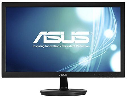 Asus VS228DE Monitor da 21.5"/54.6 cm, Widescreen, 16:9, WLED/TN, 1920x1080, 1 x VGA, 200 cd/mq, Nero/Antracite