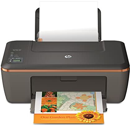 HP Deskjet 2510 - Stampante multifunzione a getto d'inchiostro, colore: Grigio/Nero (stampante, scanner, fotocopiatrice, USB, 4800 x 1200)