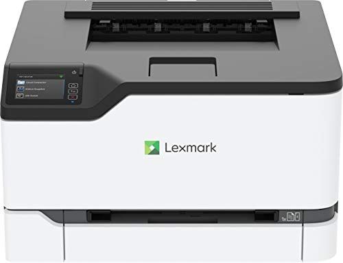 Lexmark C3426DW laser a colori (WLAN, collegamento di rete, fino a 24 ppm, stampa automatica fronte/retro, bianco, grigio, normale