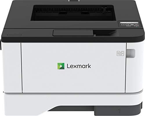 Lexmark B3442DW - Monolaser (WLAN, connessione di rete, fino a 40 ppm, stampa fronte/retro, colore: bianco, grigio, normale