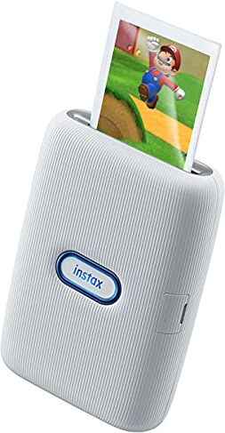 Fujifilm instax mini Link Special Edition Smartphone Printer, Bianco (Ash White)