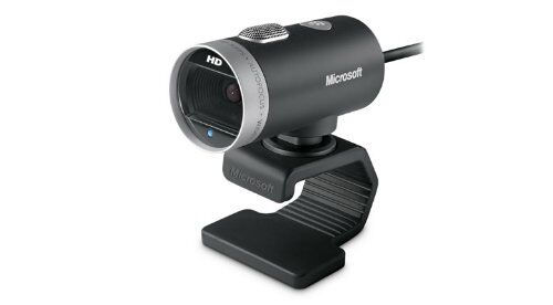 Microsoft H5D-00014 Lifecam Cinema Webcam, Nero