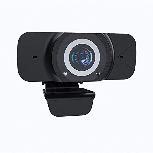 QianY-Tool Webcam 1080P con microfono, webcam Full HD, trasferimento in tempo reale 30 FPS, fotocamera USB per PC, laptop, webcam per PC, streaming live e videochiamate, conferenze online, corsi