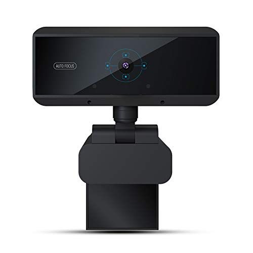 PRDECE HD 1080P Webcam Videocamera Web Videocamera USB 5 Megapixel Autofocus Webcamera per Computer con Microfono
