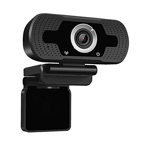 PRDECE Webcam Videocamera incorporata Dual Mics Smart 1080p Videocamera USB PRO Stream Camera per Laptop Desktop Videogioco per PC Windows 10/8
