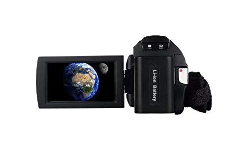 LINNSE Videocamera digitale Vlog per YouTube Videocamera Full HD 1080P Zoom digitale 30FPS 24.0MP 16X S0088