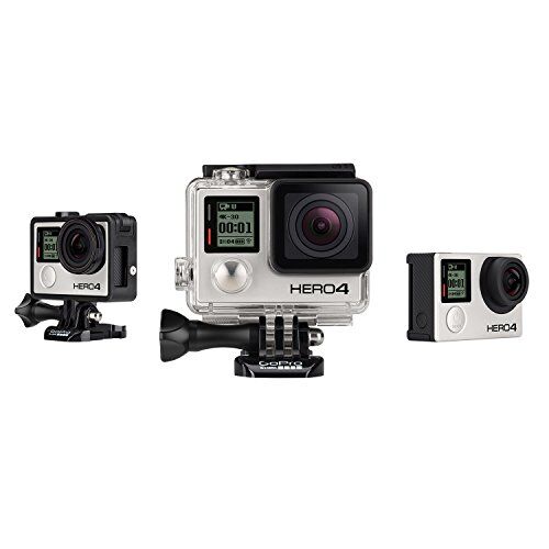 GoPro HERO4 Black Edition Adventure Videocamera 12 MP, 4K/30 fps, 1080p/120 fps [Italia]