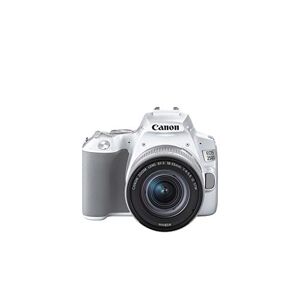 Canon EOS 250D Bianco + EF-S 18-55mm f/4-5.6 IS STM Kit fotocamere SLR 24,1 MP CMOS 6000 x 4000 Pixel Argento