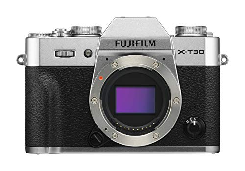 Fujifilm X-T30 Silver Fotocamera Digitale a Ottiche Intercambiabili da 26MP, Sensore CMOS X-Trans 4 APS-C, Mirino EVF, Filmati 4K 30p, Schermo LCD Touch 3" Orientabile, Argento