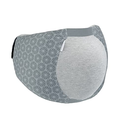 Babymoov Dream Belt - Cintura ergonomica per il comfort del sonno delle donne incinte, elastica, si adatta a tutte le fasi della gravidanza L/XL, grigio