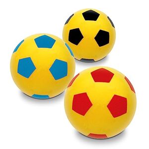Mondo Toys - SOFT FOOTBALL 200 - Pallone di spugna diametro 20 cm - 1 palla morbida - colori misti - 07852