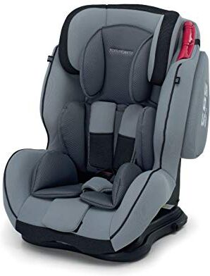 Foppapedretti Seggiolino Auto Dinamyk, Gruppo 1/2/3 (9-36 Kg), per bambini da 9 mesi a 12 anni, Fissaggio a 5 punti, conforme ECE R44, Sistema Protezione Impatto Laterale, Ice