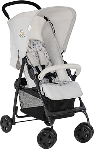 Hauck Passeggino Sport - Passeggino Leggero 5.9 kg - Passeggino Compatto, Pieghevole e Piccolo - Reclinabile, Cappotta Parasole e Grande Cesto Portaoggetti - Wiinnie The Pooh