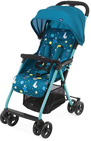 Chicco Ohlalà 3 Passeggino Ultraleggero Da 0 Mesi A 15 Kg, Blu Petrolio,101 X 81 X 47 Cm