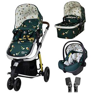 Cosatto Passeggino 3 in 1 Giggle – Carrozzina Nascita fino a 18 kg – Passeggino con Navicella, Passeggino e Seggiolino auto iSize 0+ – Auto Bambino leggero facile da piegare con protezione antipioggia