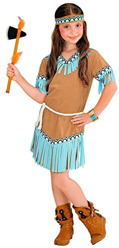 WIDMANN 06656 COSTUME INDIANA BLU 5/7 128CM #0665