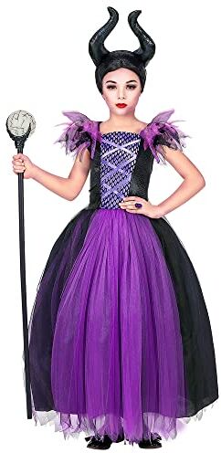 WIDMANN MALEFICA" (dress, headpiece) - (140 cm / 8-10 Years)