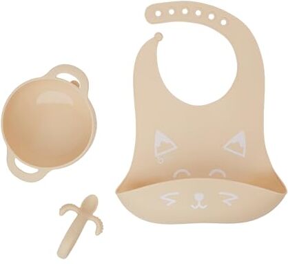 Babymoov Set pappa 6-12 mesi 3 pezzi FIRST'ISY Volpe beige