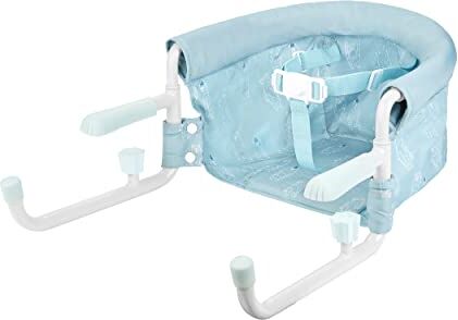 Badabulle seggiolino da tavolo per bambino con cintura a 3 punti, confortevole, chiusura ultra compatta per portarlo ovunque, da 6 a 36 mesi o 15 kg