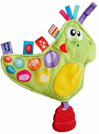 Chicco Gioco Arthur Dinosauro, Animaletto in Tessuto con Squeaker, 3-24 Mesi