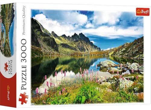 Trefl Starolesnianski Pond Tatras Slovakia, Puzzle, 3000 Pezzi, Colore Multicolore, TR33031