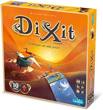 Asmodee - Dixit - Gioco da Tavolo di Immaginazione e Fantasia, 3-8 Giocatori, 8+ Anni, Edizione in Italiano