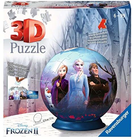 Ravensburger Frozen 2 3D Puzzle Ball, Multicolore, 11142