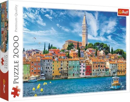 Trefl 2000 Elementi, Qualità Premium, per Adulti e Bambini da 12 anni Puzzle, Colore Rovigno-Croazia, TR27114