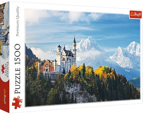 Trefl 1500 Elementi, qualità Premium, per Adulti e Bambini dai 12 Anni Puzzle Alpi Bavaresi, Colore, TRF26133