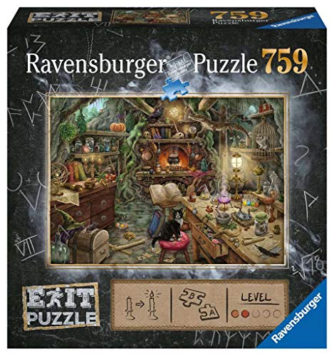 Ravensburger Spieleverlag- Puzzle da Cucina Strega, 759 Pezzi, Singolo, Multicolore, 19952