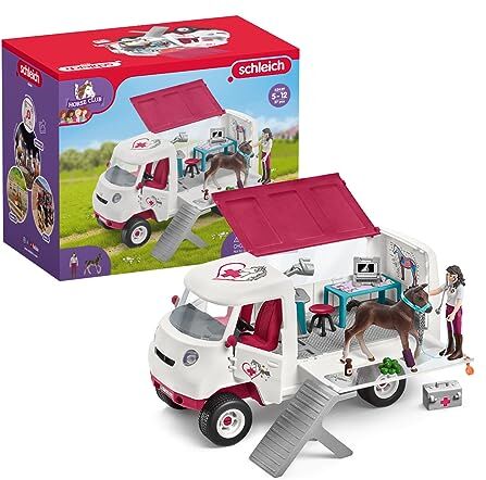 SCHLEICH VAN DELLA VETRINARIA CON PULEDRO E ACCESSORI