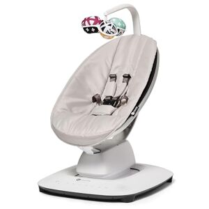 4moms mamaRoo Multi-Motion Baby Swing, sdraietta elettrica per neonati, con Bluetooth e 5 movimenti unici, colore grigio