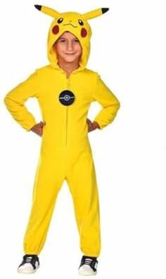 amscan Costume unisex originale da Pikachu, per bambini, 9908884 (6-8 anni)