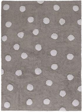 Lorena Canals C-00005 Topos Grey Washable Rug, Grigio