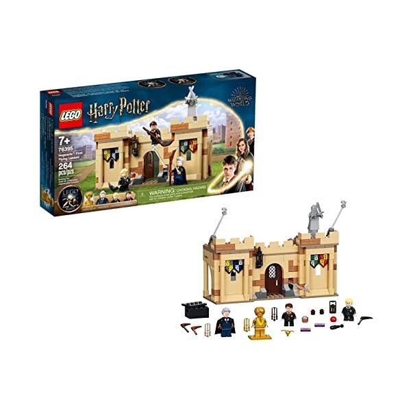 lego harry potter hogwarts: first flying lesson 76395 building kit (264 pieces), a partire da 7 anni