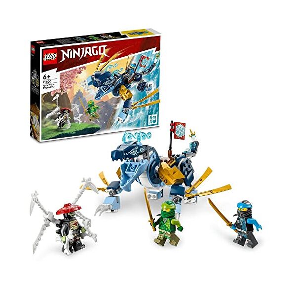 lego 71800 ninjago nya's water dragon nuovo per il 2023 6+173 pezzi cool toy building set per bambini