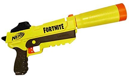 Nerf Hasbro  Fortnite SP-L, Blaster Ufficiale con 6 Dardi, Colore Giallo, E6717EU4