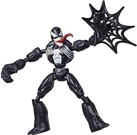 Hasbro - Venom Bend And Flex (Action Figure Flessibile 15cm), (E7689)