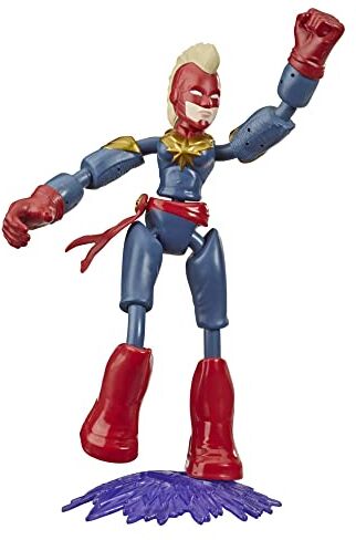 Hasbro - Captain Marvel Bend And Flex (Action Figure Flessibile 15cm)