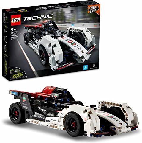 Lego Technic Formula E Porsche 99X Electric, Modello da Costruire di Auto da Corsa con App AR, Macchina Giocattolo, Giochi per Bambini e Bambine da 9 Anni in su, Idea Regalo 42137