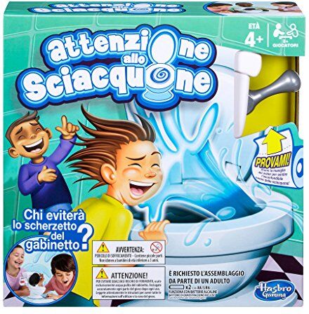 Hasbro - Attenzione allo Sciacquone (Gioco in Scatola), C0447103