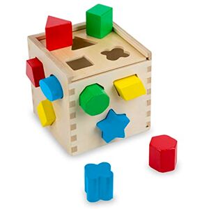 Melissa & Doug Cubo Incastri con Forme Geometriche, legno, Giochi bambini 2  anni Montessori, Regalo Giocattoli 3 - 4 anni - Confronta i prezzi con  Kelkoo - (Gennaio 2024)