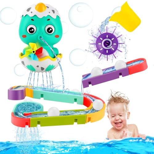 Royouzi Giocattolo Bagno, Giocattolo da Bagno interattivo a Cascata, Giocattolo da Bagno d'Acqua con Doccia, Giocattolo da Bagnetto per Bambini a Ventosa per Gioco da Piscina per Vasca da Bagno