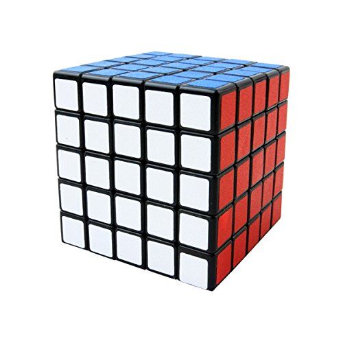 Cooja Cubo 5x5, Magic Cube 3D Puzzle Brain Teaser Speed Cube Cubo Gioco Bambini
