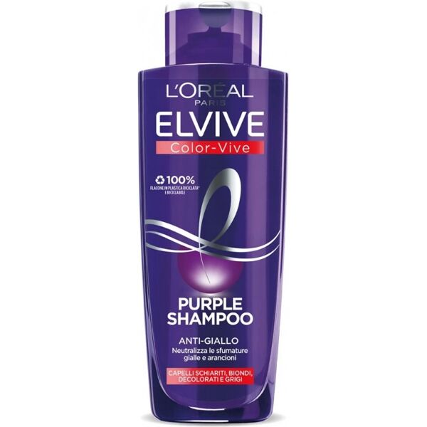 l'orèal l'oréal elvive purple shampoo anti-giallo