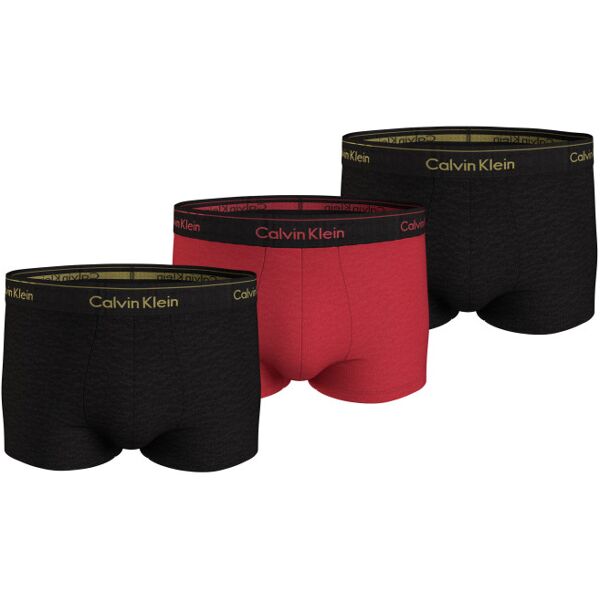 calvin klein 3 pack christmas edition - taglia: m