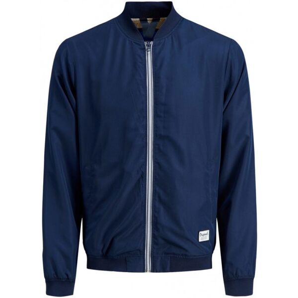 jack & jones jacj&jones bomber leggero blu - dimensione: s