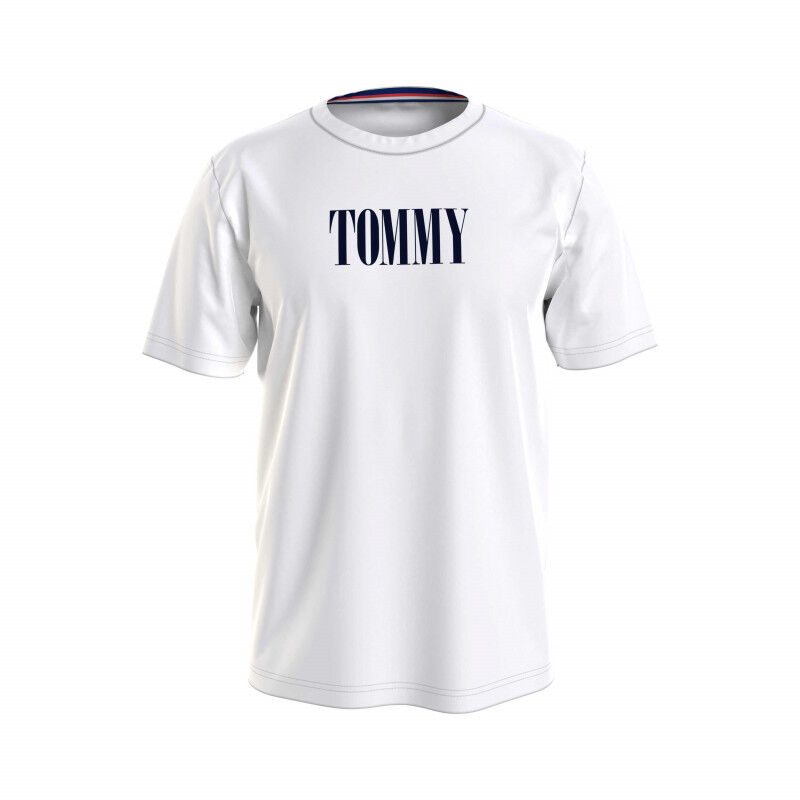 tommy hilfiger t-shirt uomo - colore: bianco, dimensione: s
