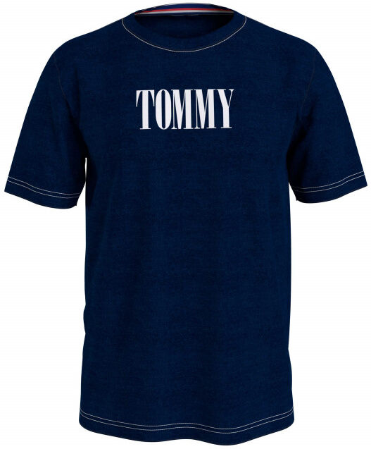 tommy hilfiger t-shirt uomo - colore: blu, dimensione: l